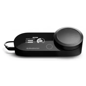 SteelSeries GameDAC Gen 2 Проводной микшерный усилитель для PS5 PS4 ПК MixAmp Игровая гарнитура Высокое разрешение Объемный звук 3,5 мм Аудиоразъем Оптический цифровой терминал