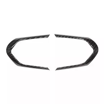 Steering Wheel Button Switch Cover ABS Plastic Carbon Fiber Trim Sticker For BMW F80 F82 F83 M5 F10 M6 F06 X5M F15 X6M F16 CHINA