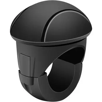 Steering Wheel Knob, Car Power Handle Steering Wheel Spinner For Car/Tractor/Trucks, Silicone Power Handle-Easy Installation чёрный