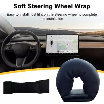 Steering Wheel Weight Soft Touch Fastener Tape Design Simple Installation Auto Parts Steering Wheel Weights