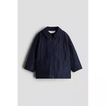 Стеганая куртка HM темно-синего цвета