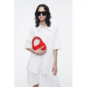 Стеганая мини-сумка COS Japan red/NOSIZE