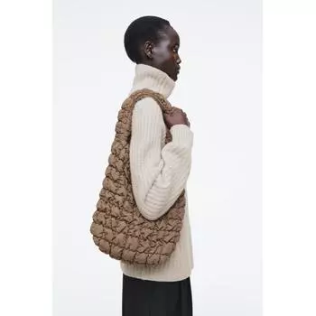 Стеганая мини-сумка Cos Japan Dark Mole/NOSIZE