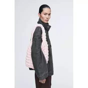 Стеганая мини-сумка Cos Japan light pink/NOSIZE