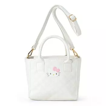 Стеганая мини-сумка-тоут 2WAY Hello Kitty Handbag Crossbody 307751 [Sanrio]