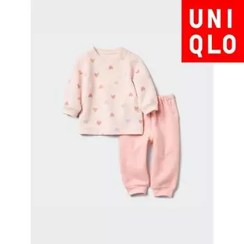 Стеганая пижама UNIQLO JAPAN 01 OFF WHITE/80