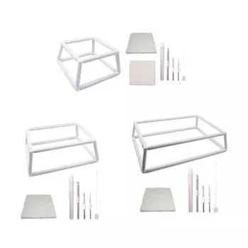 Стеганая рамка для росписи по шелку своими руками рукоделие простое в использовании прямоугольное настольное подставка для пялец вышивальная рамка подставка для коленей 25x25cm