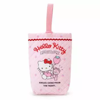 Стеганая сумка для обуви Sanrio Hello Kitty (клубника)