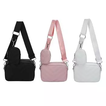 Стеганая сумка на плечо из Великобритании, женская сумка через плечо с защитой от брызг, которую можно хранить для работы в отпуске розовый