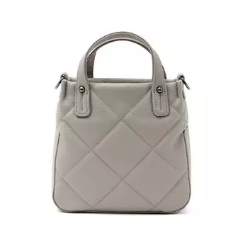 Стеганая сумка Vita Felice 2way [VITAFELICE] женская inb-10087p (Светло-серый)