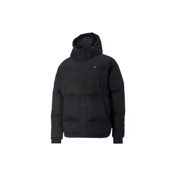 Стеганый пуховик PUMA MMQ Series с логотипом на потайной молнии Куртки унисекс Черный 535786-01 S