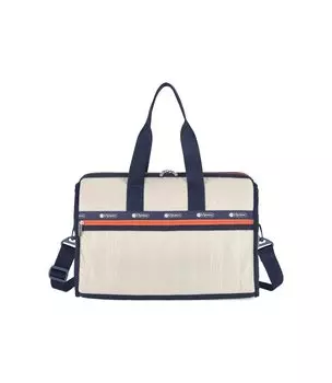 Стеганый свитер Boston Deluxe MED цвета слоновой кости [LeSportsac] [Официальный] WEEKENDER/4318