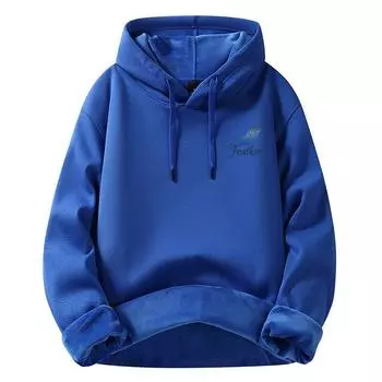 Стеганый свитер с капюшоном мужской весна, осень и зима новые хлопковые модели для пары утолщенная свободная куртка M: Recommended 80-55kg