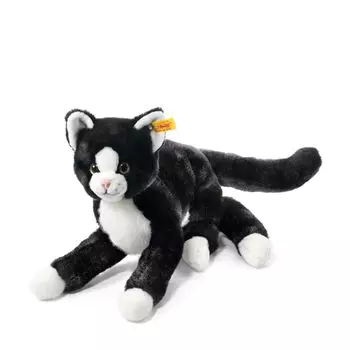 Steiff 99366 Peluche Mimmi - - - Пантен-чат - Нуар/Блан