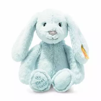Steiff Cuddly Friends My First Rabbit Синий 26 см 242335 Японский [Авторизованный продукт]