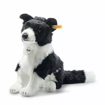 Steiff Джейси бордер-колли, 28 см, 122163 [Официальный японский продукт]