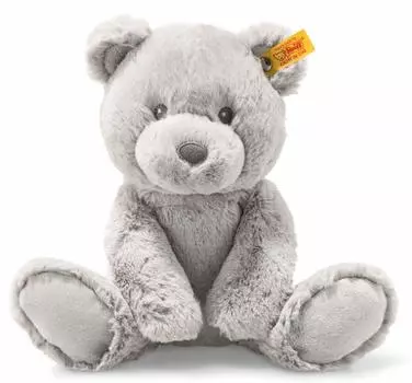 Steiff Peluche Bearzy Soft Cuddly Friends 28 см плюшевый серый плюшевый,