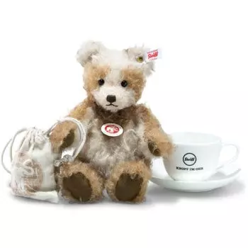 Steiff Steiff 006524 Teddy Bear Benotime Benotime 25 Teddybear, Мохер, см, кремовый/коричневый коричневый