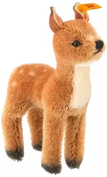 Steiff Steiff Wildlife Deer 10cm 033568 (Gift Box) коричневый