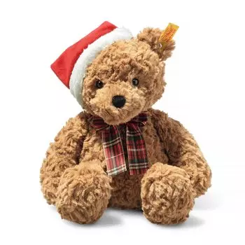 Steiff Teddy Bear Jimmy Teddy Bear Christmas Steiff Jimmy Teddy Bear Christmas Stuffed Bear Stuffed Animal Gift Present Christmas коричневый
