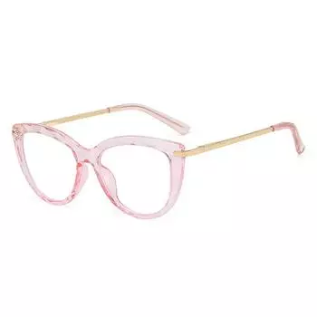 Стекла для чтения «кошачий глаз», большие очки, прочные очки с защитой от синего света, мужские и женские компьютерные очки, сверхлегкая стеклянная оправа