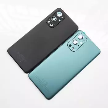 Стекло A + для OnePlus 9 Pro, крышка батарейного отсека, сменная задняя дверь корпуса OnePlus 9 Pro с клеем + объектив камеры лес зеленый