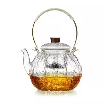 Стекло для чая Покаро, устойчивое к жаре, с верхней стороны, с полной вместимостью для воды, с большим прямым огнем, устойчивое к жаре, подходит для зеленых фруктовых листьев, подходит для чистый