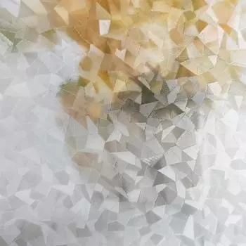 Стекло Оконная пленка Оконная пленка для приватности Матовое окно Винил 3D Декоративные наклейки на окна Неклеящиеся наклейки для ванной комнаты Гостиная 30x100cm