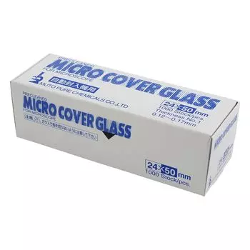 Стекло покровное химическое Muto 2450 1000 шт. 2450 мм / 1-6725-06