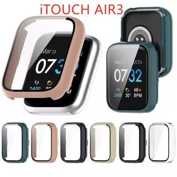 Стекло + защитный чехол для ITOUCH AIR3 44 мм/ защитный чехол-бампер Itouch Air 3 All-around iTOUCH AIR3 44mm чистый