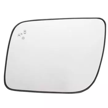 Стекло зеркала заднего вида для водителя и пассажира, подходит для Ford Explorer 2011 - 2019 с функцией подогрева слепых зон, водонепроницаемое, с большим обзором Left белый