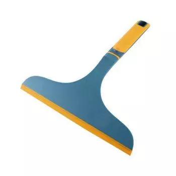 Стеклоочиститель для окон, дверей, душевых кабин, автомобиль, гибкий, мягкий, из полипропилена, термопластичной резины, с изогнутой ручкой, темный лес зеленый