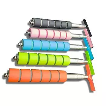 Стеклоочиститель для зеркал заднего вида автомобиля, скребок для чистки зеркал автомобиля, телескопическая многослойная насадка для мытья окон, щетка для чистки стеклоочистителя чёрный