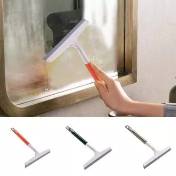 Стеклоочиститель, мягкий скребок, автомобильный очиститель для стекол, стеклоочиститель, нескользящая ручка, стеклоочиститель для зеркала, товары для дома