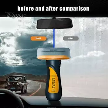 Стеклоочистительная доска Противотуманное водоотталкивающее гидрофобное покрытие Длительная защита Автомобильные лобовые стекла Очиститель окон коричневый