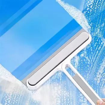 Стеклоочиститель Стеклоочиститель без следов Артефакты Бытовой стеклоочиститель Стеклоочиститель Стеклоочиститель Очиститель окон Двусторонний дворник 26.5*22cm белый