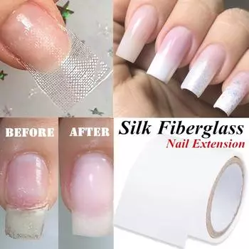 Стекловолокно моделирования и ремонта ногтей