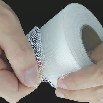Стекловолоконная сетчатая лента 1 рулон, соединение, простая в использовании, прочная сетка, материал для обустройства дома Style B
