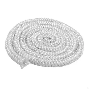 Стекловолоконный уплотнительный шнур для дровяных печей — простая установка, термостойкость 20mmx3m