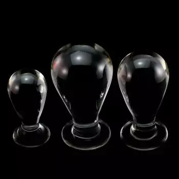 Стеклянная Анальная пробка, анальная стимуляция точки G, массажная палочка для увеличения ануса на заднем дворе S