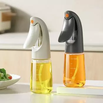 Стеклянная бутылка для масла с автоматическим открыванием и закрыванием, контейнер для приправ из оливкового масла, кухонный дозатор для соевого соуса, уксуса