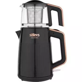 Стеклянная чайная машина Stilevs ays Cm-37, черная