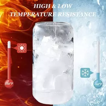 Стеклянная чашка 550 мл/400 мл с крышкой и соломинкой, прозрачная пузырьковая чашка для чая, стеклянная чашка для сока, пивная банка, чашки для молока, мокко, кружка для завтрака, посуда для напитков As Show