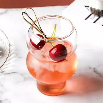 Стеклянная чашка для десерта на ножке, чаша для мороженого, многофункциональная чашка для йогурта с фруктами и чаем для чая