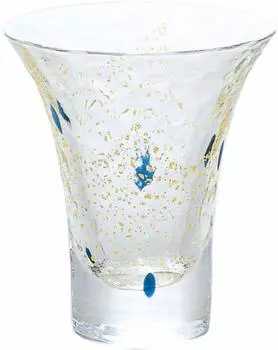 Стеклянная чашка для сакэ Toyo Sasaki Glass, прозрачная, 85 мл, Edo Glass Yachiyo Kiln Cup, сделано в Японии, 10795 чистый
