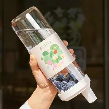 Стеклянная чашка для завтрака, 850 мл, большая емкость, двойное гладильное стекло, бытовая портативная чашка для чая с молоком, чашка для молока