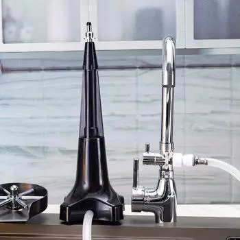 Стеклянная чашка Смеситель для мытья кухонных комбайнов Очиститель Многофункциональная барная мойка Высокое давление style A