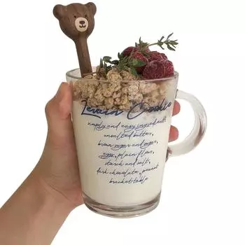 Стеклянная чашка во французском стиле в стиле ретро для кафе, ресторана, бара, домашнего офиса 380ml