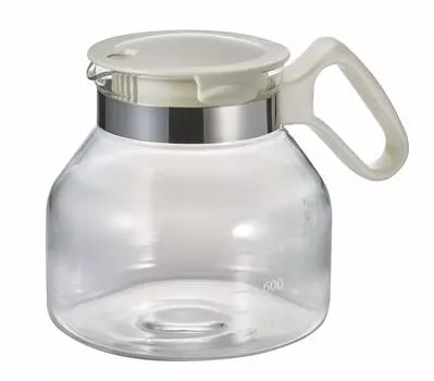 Стеклянная кастрюля Bestco белая 1,5 л HOT&Cold 2WAY Style HARIO Сделано в Японии MA-411