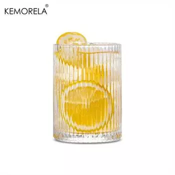 Стеклянная кружка из высокопрочного боросиликатного стекла, термостойкая кружка для латте, кружка для холодных напитков, стаканы для воды, молока, пива, сока, чая, бокал для виски, вина 301-500ml